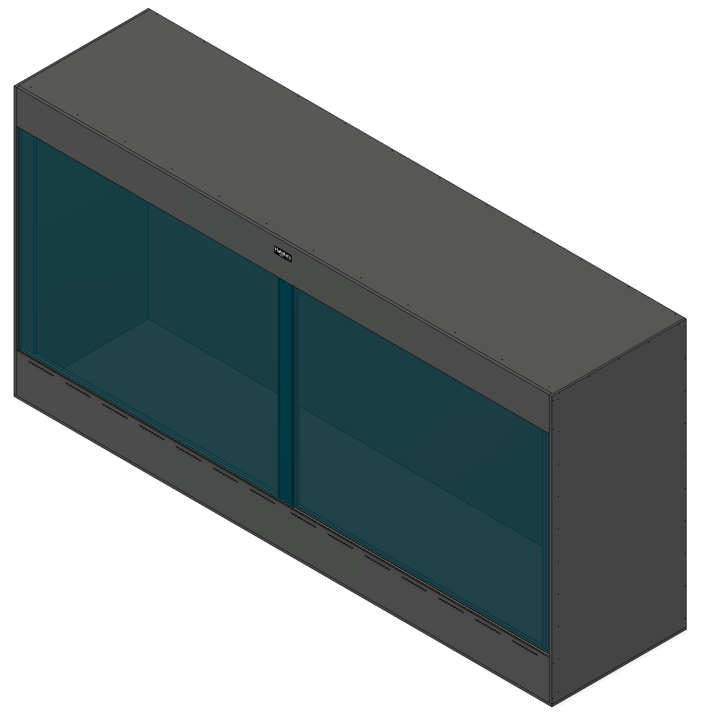 Benchmark Series - Sliding Door PVC Enclosure
