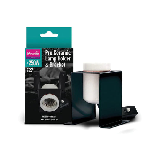 Arcadia Ceramic Lamp Holder Plus Bracket PRO <250W