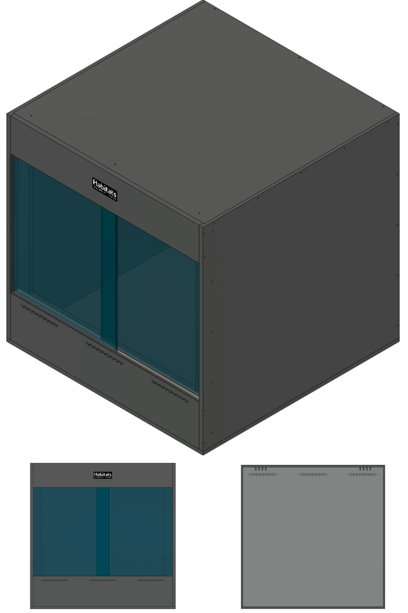 Benchmark Series - Sliding Door PVC Enclosure