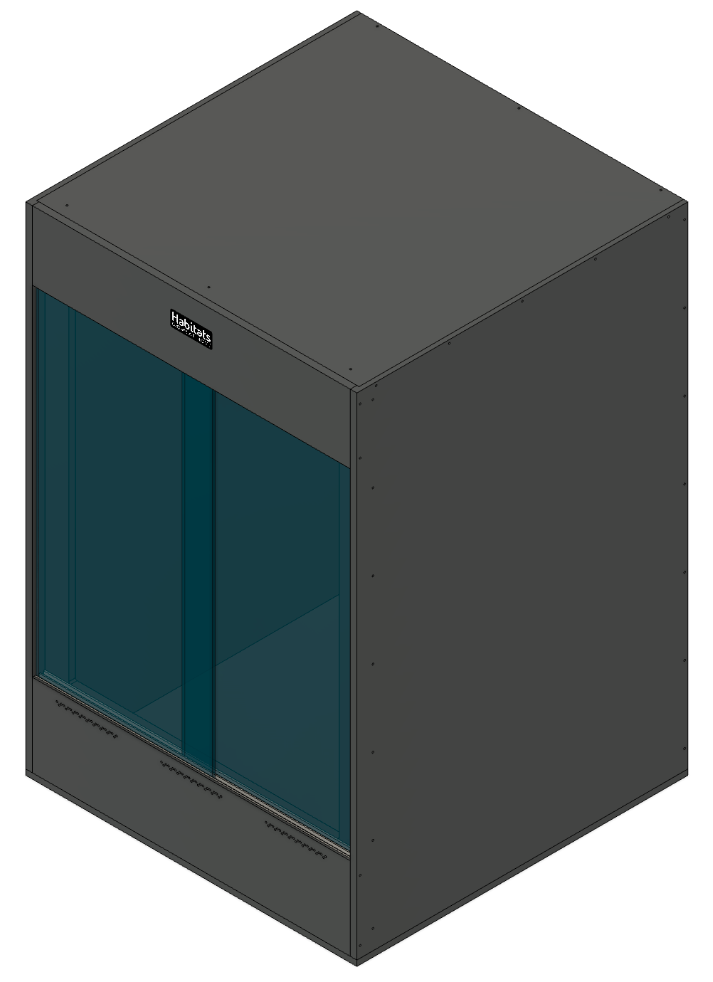 Benchmark Series - Sliding Door PVC Enclosure