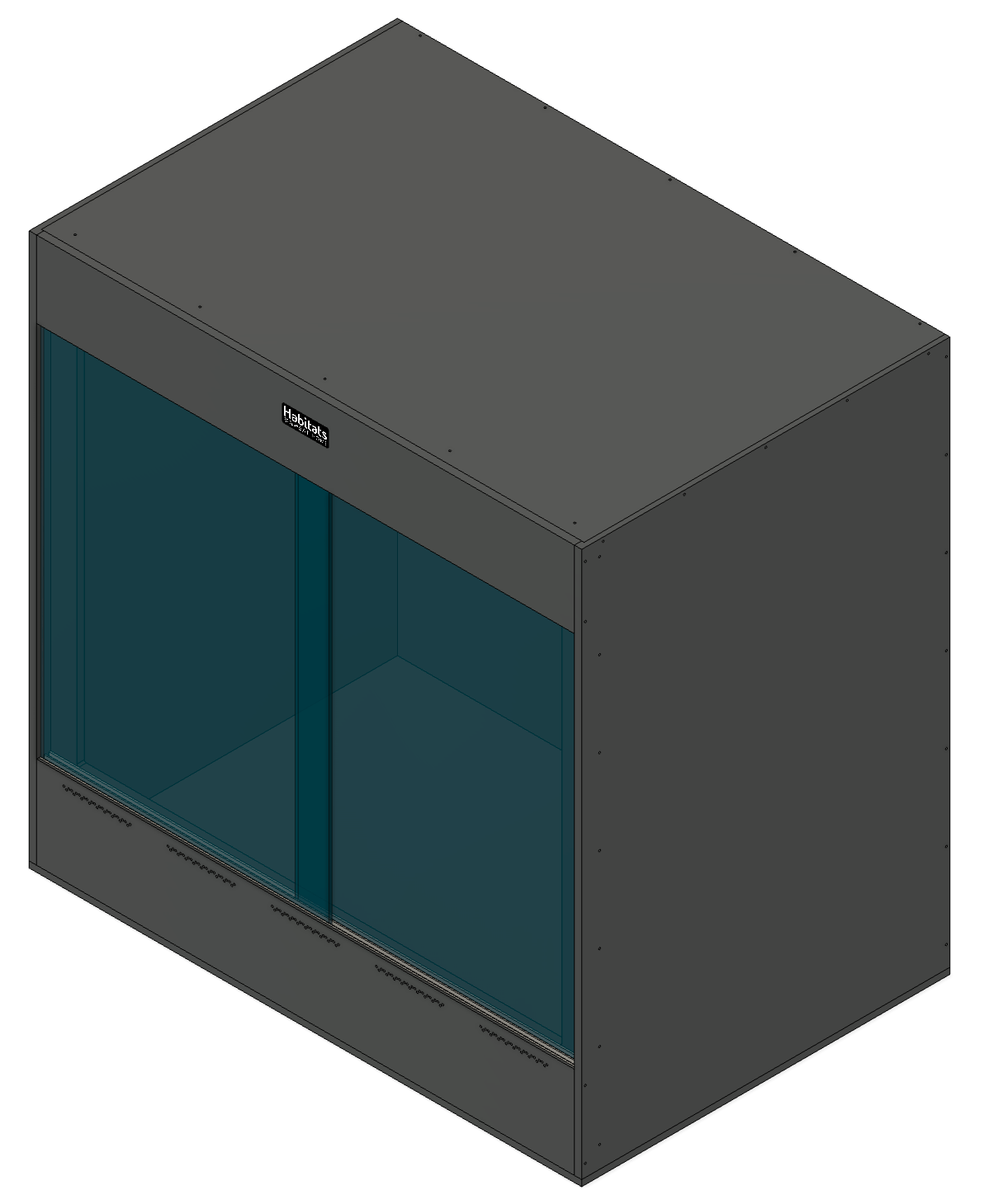 Benchmark Series - Sliding Door PVC Enclosure