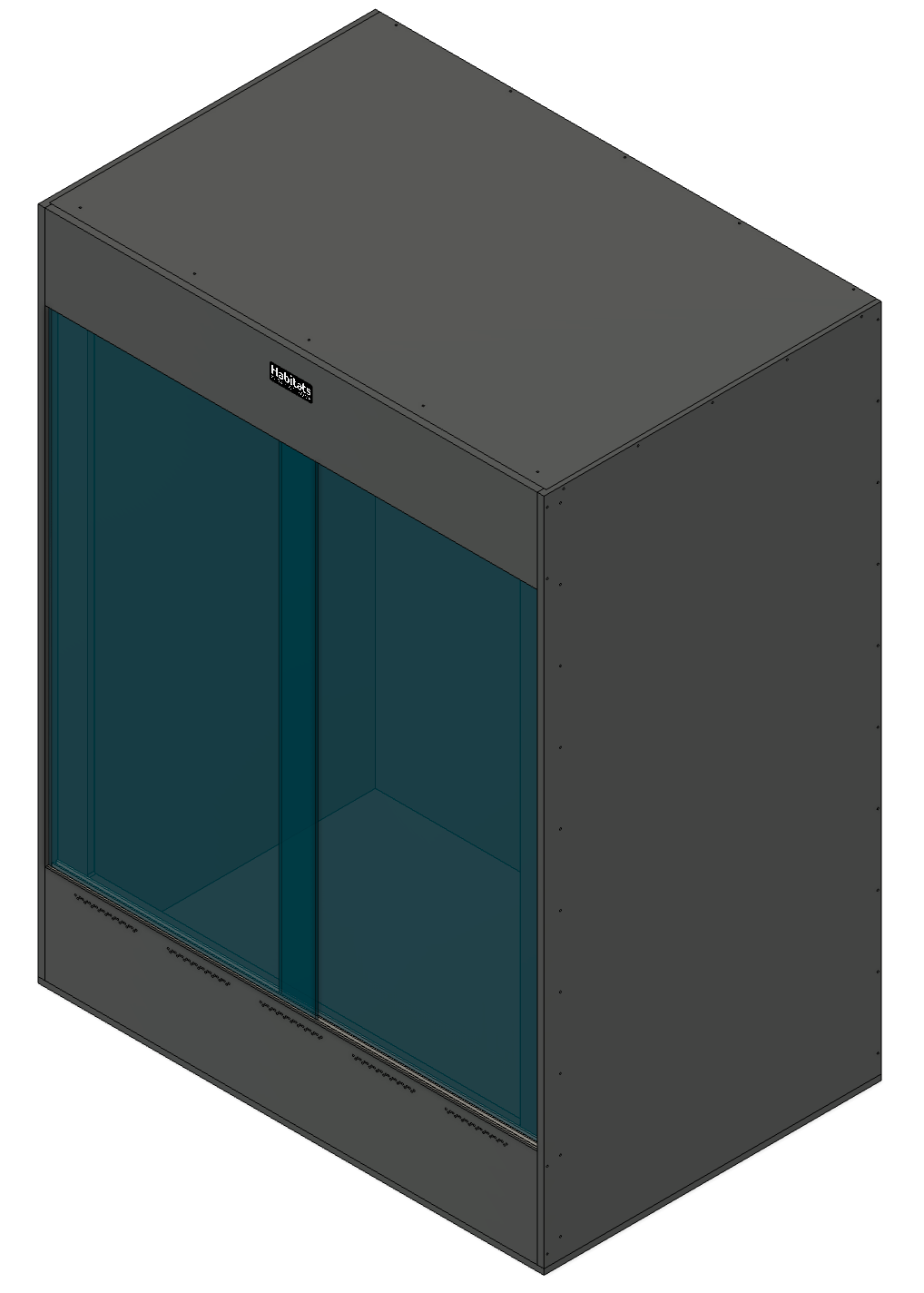 Benchmark Series - Sliding Door PVC Enclosure