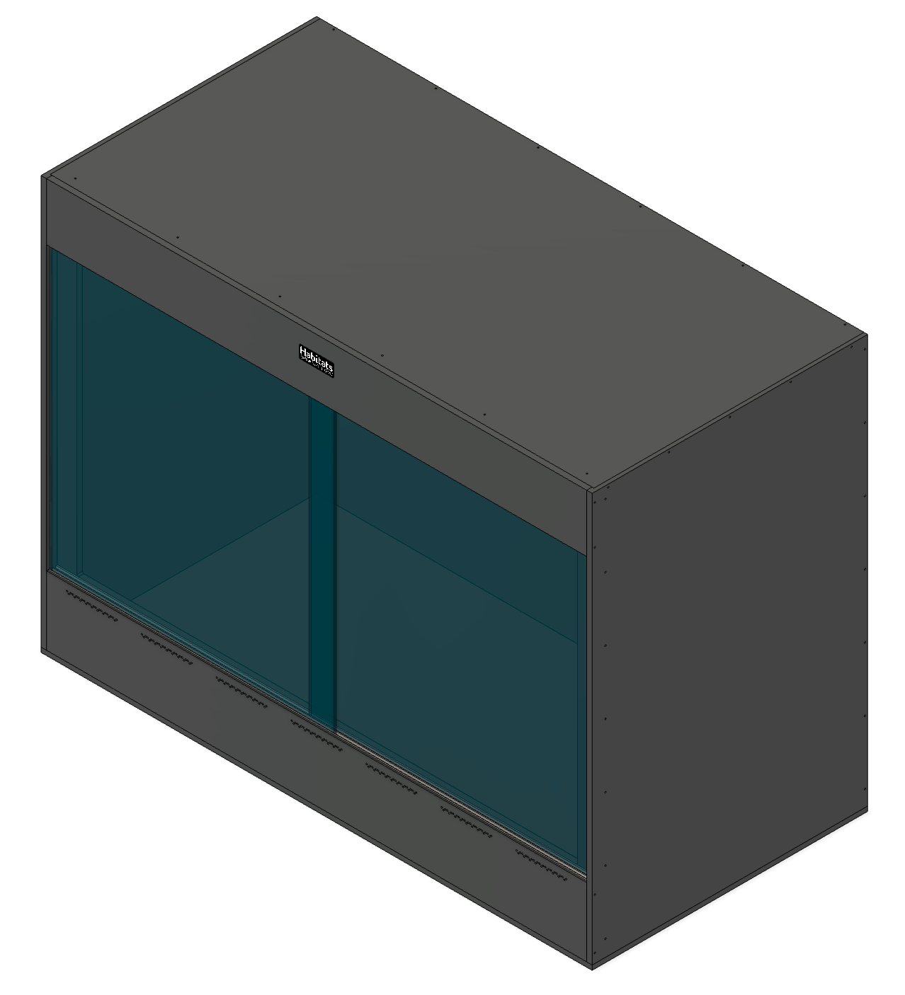 Benchmark Series - Sliding Door PVC Enclosure