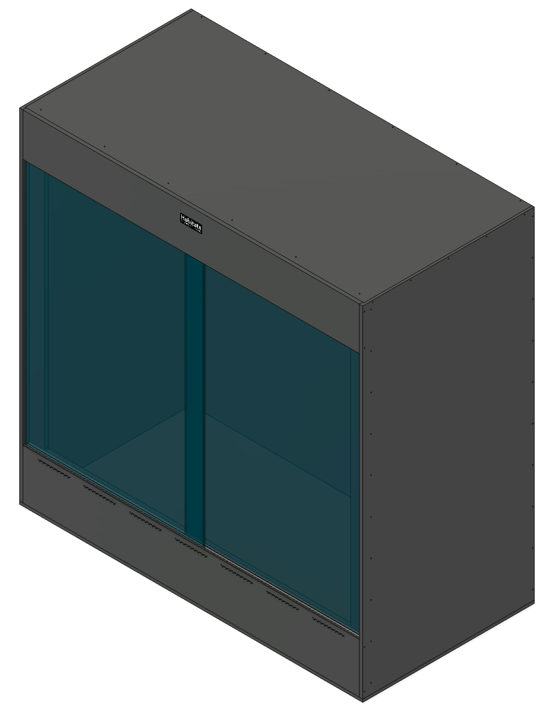 Benchmark Series - Sliding Door PVC Enclosure